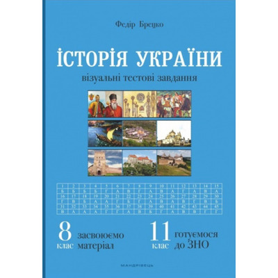 Історія України. 8 клас. Візуальні тестові завдання Зображення