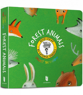 Collect the rainbow. Forest animals Зображення