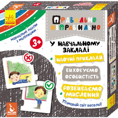 Правильно-неправильно. У навчальному закладі Зображення